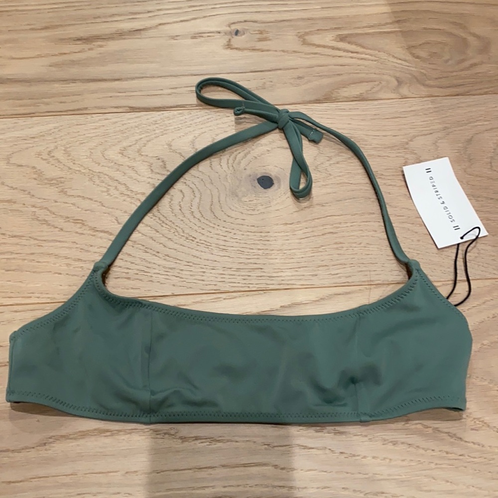 Solid and stripes top